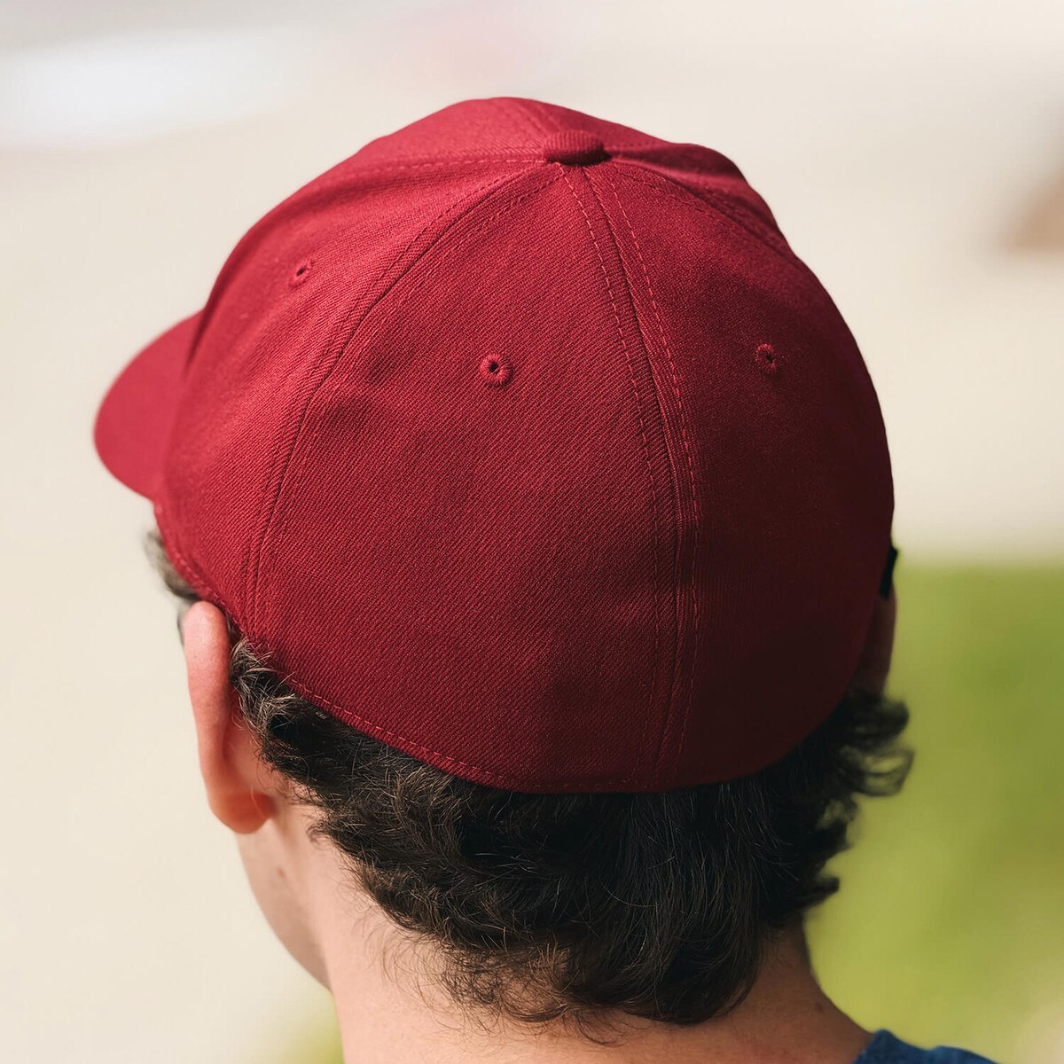 Legacy I-State Cardinal Fitted Hat back